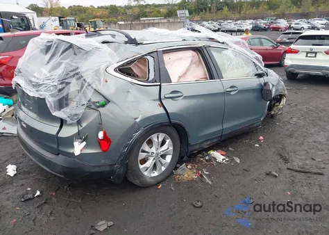 2012 Honda Cr-V Ex-L from USA, damaged, VIN JHLRM4H75CC001896